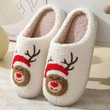 Cozy Christmas Slippers for Warmth and Style at Home