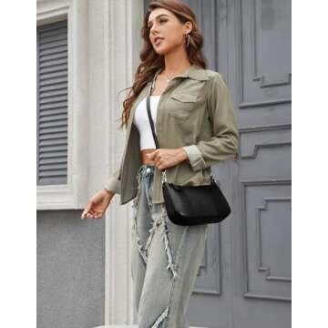 NIUEIMEE ZHOU Small Crossbody Purse for Women