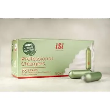 iSi Eco Series Cream Charger Capsules for Vegan Whipping