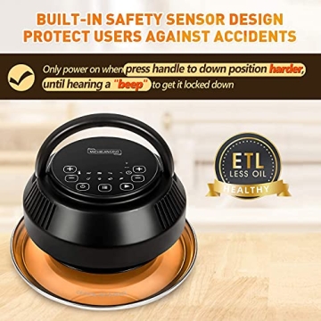 MICHELANGELO Air Fryer Lid for Instant Pot 8 Presets