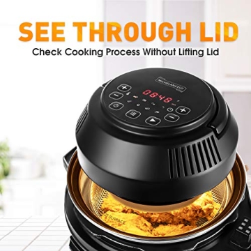 MICHELANGELO Air Fryer Lid for Instant Pot 8 Presets