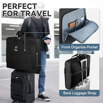Mancro Garment Bags for Travel - Wrinkle Free & Stylish