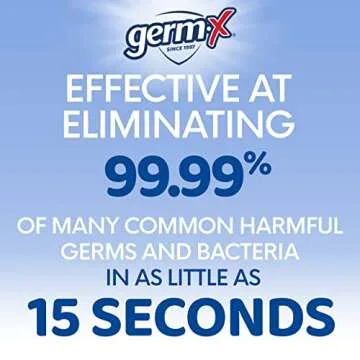 Germ-X Nourish Hand Sanitizer, Kids Hand Sanitizer, 2-in-1 Moisturizing and Sanitizing Formula with ...