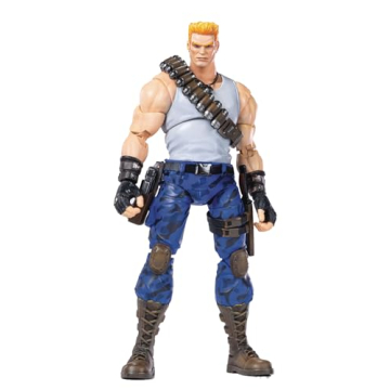 Hiya Toys Contra: Operation Glauga – Bill Rizer Exquisite Basic Action Figure