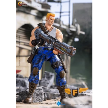 Hiya Toys Contra Bill Rizer Action Figure - Collectible