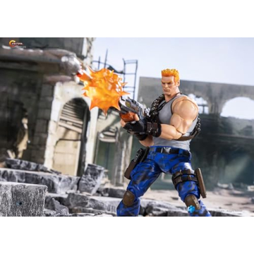 Hiya Toys Contra Bill Rizer Action Figure - Collectible