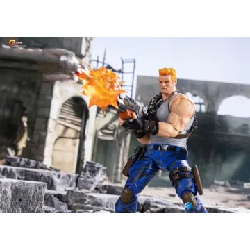 Hiya Toys Contra Bill Rizer Action Figure - Collectible