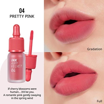 Peripera Ink Airy Velvet Lip Tint in Pretty Pink 0.14 fl oz