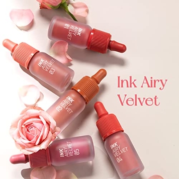 Peripera Ink Airy Velvet Lip Tint in Pretty Pink 0.14 fl oz