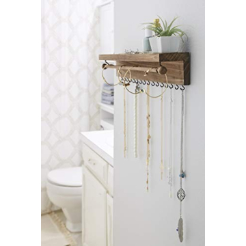 SoCal Buttercup Rustic Jewelry Organizer for Stylish Storage