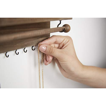 SoCal Buttercup Rustic Jewelry Organizer for Stylish Storage