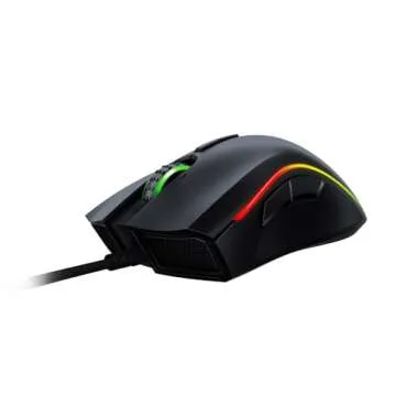 Razer Mamba Elite Gaming Mouse with 16.000 DPI 5G Optical Sensor, 9 Programmable Buttons, Ergonomic Form Factor, Powered Chroma
