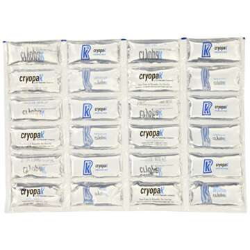 Cryopak Flexible Ice Blanket 16.5 x 11.66-Inch - 3 Pack for All Your Cooling Needs