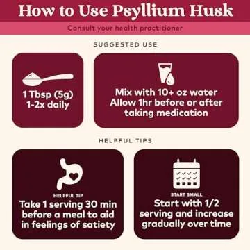 Organic India Whole Psyllium Husk Powder Organic - Psyllium Husk Fiber Supplement, Digestion Support, Vegan, Gluten-Free, Non-GMO, Soluble & Insoluble Fiber Source - 12 oz (Pack of 2)