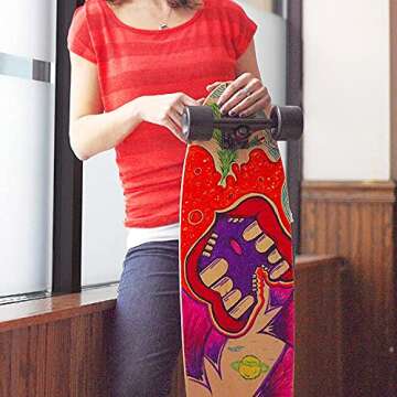 Tropical Colors Mini Permanent Markers with Keychain Clips - 5 Pack in Vibrant Colors