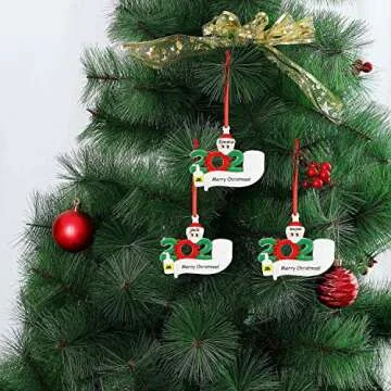 2021 Besitek Christmas Ornament Kit - DIY Family Keepsake Gift