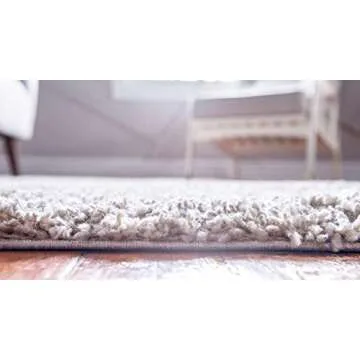 Unique Loom Davos Shag Collection Rug - Soft & Stylish