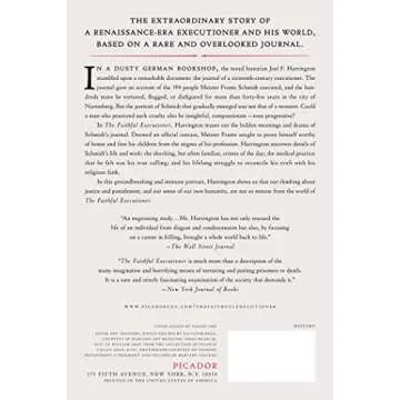 The Faithful Executioner: Life and Death, Honor and Shame in the Turbulent Sixteenth Century