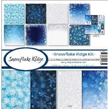 Premium Snowflake Ridge Scrapbook Kit for All Ages