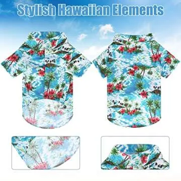 Shop EXPAWLORER Dog Hawaiian Shirt for Summer Fun