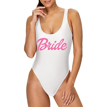 Stylish MUZHI Bachelorette Bathing Suits for Bride & Party