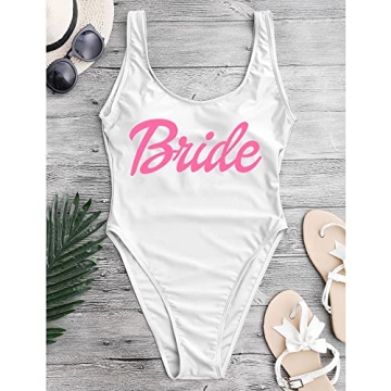 MUZHI Bachelorette Bathing Suits for Bride & Bridesmaids