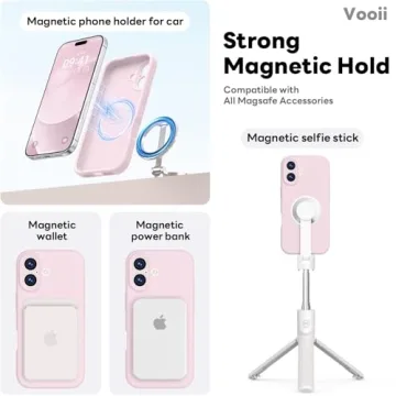 Vooii Magnetic iPhone 17 Case - Premium Protection & Style