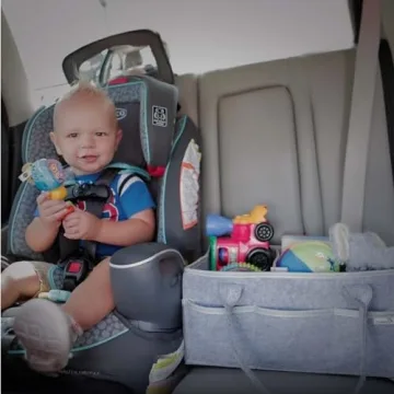 PUTSKA Baby Diaper Caddy Organizer Nursery Basket Set