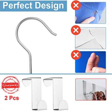 Durable Gift Wrap Organizer with Hanging Design