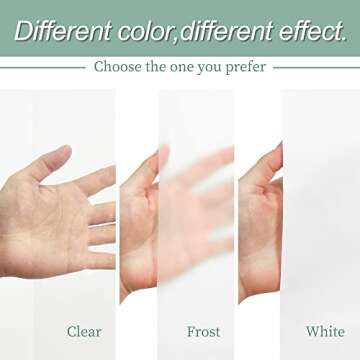 Mrs Awesome Extra Long Shower Curtain Liner with Magnets, 72x84 XL Clear PEVA Shower Liner, Long Plastic Shower Curtain for Bathroom, Lightweight & Waterproof, 72 x 84, Clear