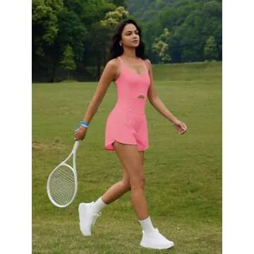 SENSERISE Women's Stylish Workout Romper for Activewear