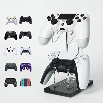 OAPRIRE Universal Dual Controller Holder for PS4 PS5 XBOX ONE Switch, Controller Stand Gaming Access...