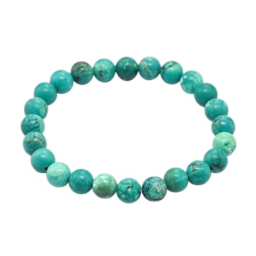 Stylish Gemstone Turquoise Bracelet for Healing and Gifts