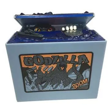 Monster Dinosaur Moving Musical Electronic Chirldren Coin Bank Piggy Bank Money Saving Box by AlienTech