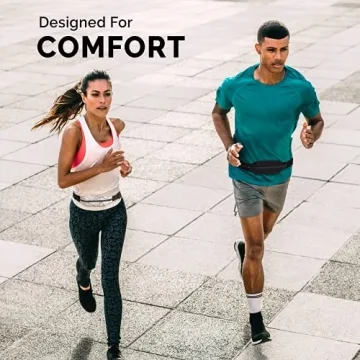 Slim Running Belt for All Phones - Comfortable & Secure
