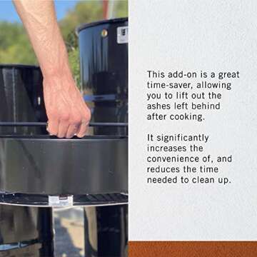 Pit Barrel Cooker Stainless Steel Ash Pan Accessory