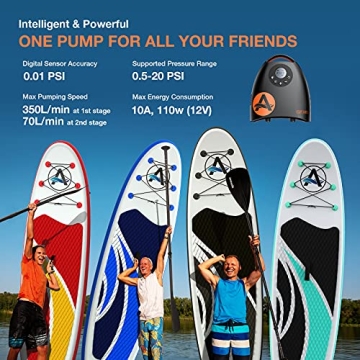 awesafe 20PSI Electric Air Pump for Paddle Boards