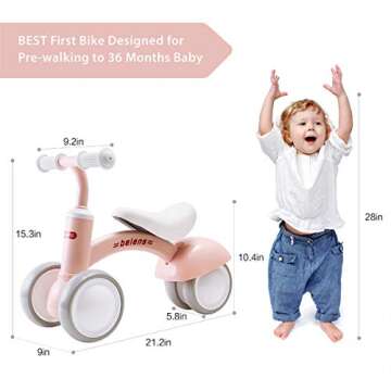 beiens Upgraded Baby Balance Bike for 18-36 Months