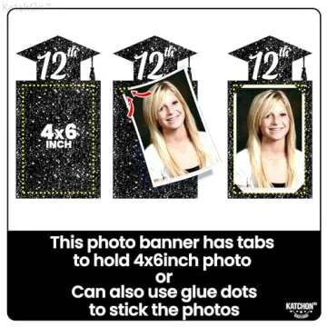 KatchOn 10ft Glitter Congrats Grad Banner for 2025