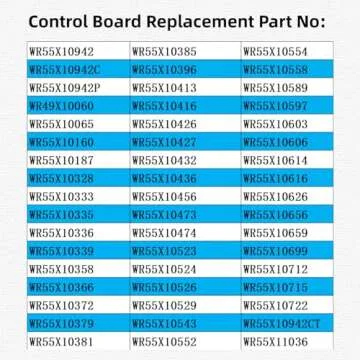 SYLPHID WR55X10942C Control Board for GE Refrigerators