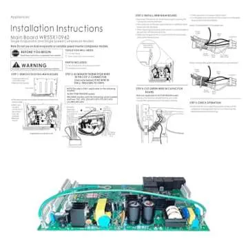 SYLPHID WR55X10942C Control Board for GE Refrigerators