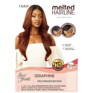 Outre melted Hairline Lace Front Wig Frontal Effect Hairline HD Transparent Lace SERAPHINE (2)