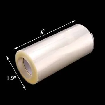 Acetate Sheets for Baking 4 Inch × 33FT Clear Cake Collar Roll, Food Grade PET Transparent Cake Str...