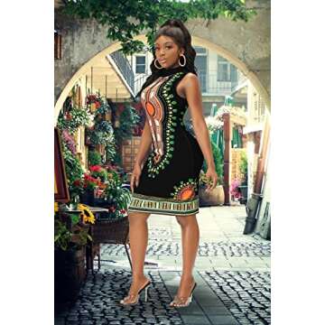 Shop SheKiss Bohemian Ethnic Midi Dress for Women