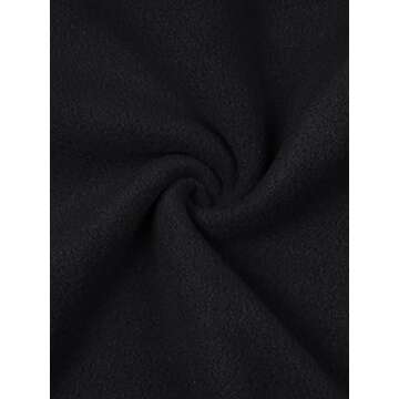 LASLULU Womens Fuzzy Cropped Hoodies Sport Athletic Hoodie Sexy Long Sleeve Pullover Tops Sweater Fleece Lined Sweatshirt(Black Medium)