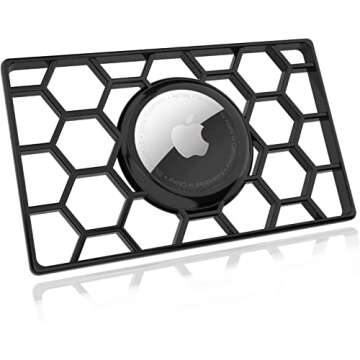 HLHGR for Airtag Wallet Holder,Slim Thin Card Case Holder for Apple AirTag Size of a Credit Card for...
