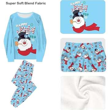 LVXGRAN Christmas Pajamas for Family Christmas Family Matching Outfits Long Sleeve Family Jammies Ma...