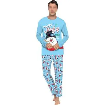 LVXGRAN Family Christmas Pajamas Cozy Matching Jammies