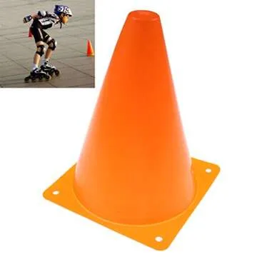Durable Training Cones Set of 10 for All Sports Activities