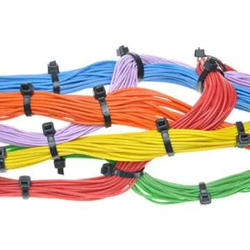 Durable Fixson Multi-Purpose Assorted Cable Ties 250 Pcs